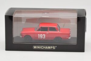 Ford Cortina Mk I #193 Rally Monte Carlo 1963 Prototype Minichamps 1:43 400638293-P1 Metal - imagem 4 de 4