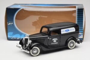 Ford Delivery Truck Ford Parts Preto Solido 1:18 8417 Metal - imagem 8 de 8