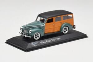 Ford Deluxe Woody Forest Verde Minichamps 1:43 FORD20002 Metal - imagem 2 de 4