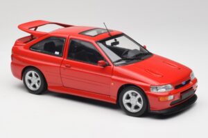 Ford Escort RS Cosworth Radiant Vermelho Minichamps 1:18 150089021 Metal - imagem 6 de 8