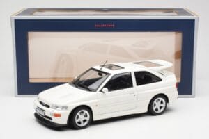 Ford Escort RS Cosworth Branco Norev 1:18 182776 Metal - imagem 6 de 6