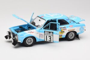 Ford Escort RS1600 #13 T. Makinen RAC Rally Winner 1973 Minichamps 1:18 100738113 Metal - imagem 2 de 8