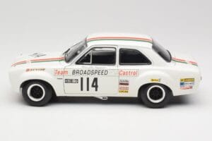 Ford Escort RS1600 #114 J. Fitzpatrick Team Broadspeed Castrol Race of Champions 1971 Minichamps 1:18 100718114 Metal - imagem 4 de 8