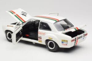 Ford Escort RS1600 #114 J. Fitzpatrick Team Broadspeed Castrol Race of Champions 1971 Minichamps 1:18 100718114 Metal - imagem 5 de 8