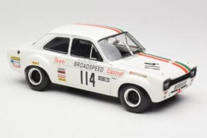 Ford Escort RS1600 #114 J. Fitzpatrick Team Broadspeed Castrol Race of Champions 1971 Minichamps 1:18 100718114 Metal - imagem 6 de 8