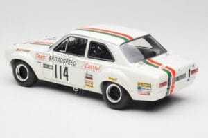 Ford Escort RS1600 #114 J. Fitzpatrick Team Broadspeed Castrol Race of Champions 1971 Minichamps 1:18 100718114 Metal - imagem 7 de 8