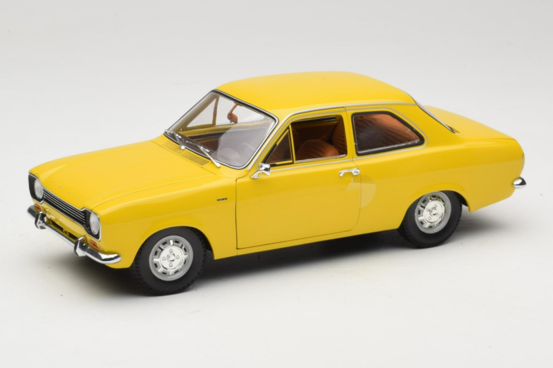 Ford Escort Mk1 Amarelo Minichamps 1:18 180081000 Metal