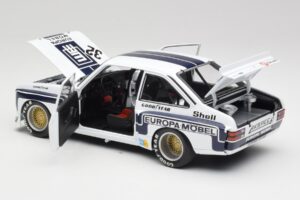 Ford Escort II RS1800 #32 K. Ludwig Nürburgring Winner 1976 Minichamps 1:18 100768432 Metal - imagem 5 de 8
