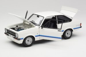 Ford Escort Mk2 RS 1800 Branco Minichamps 1:18 150094470 Metal - imagem 2 de 8