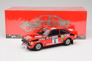 Ford Escort II RS1800 #6 R. Clark / J. Pegg RAC Rally Winner 1976 Minichamps 1:18 100768406 Metal - imagem 8 de 8
