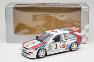 Ford Escort RS Cosworth Martini #3 1000 Miglia 1995 UT Models 1:18 39550 Metal - imagem 8 de 8