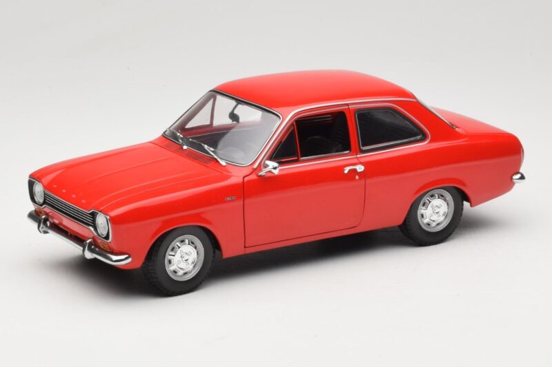 Ford Escort Mk1 Street Vermelho Minichamps 1:18 100081001 Metal