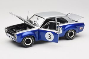 Ford Escort Mk1 Twin Cam #3 ADAC 500 km Nurburgring ETCC 1968 Minichamps 1:18 100688193 Metal - imagem 2 de 8