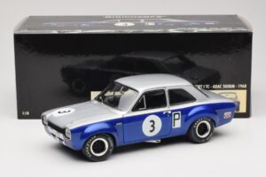 Ford Escort Mk1 Twin Cam #3 ADAC 500 km Nurburgring ETCC 1968 Minichamps 1:18 100688193 Metal - imagem 8 de 8