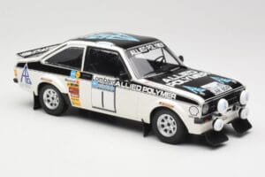 Ford Escort Mk2 RS 1800 #1 T. Mäkinen / H. Liddon Allied Polymer Group Winners Lombard RAC Rally 1975 Minichamps 1:18 1557587 - imagem 4 de 6