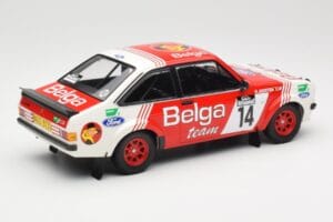 Ford Escort Mk2 RS 1800 #14 Droogmans / Joosten Belga 3rd Place Lotto Haspengouw Rally 1983 Minichamps 1:18 155838714 Metal - imagem 2 de 6