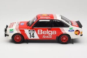 Ford Escort Mk2 RS 1800 #14 Droogmans / Joosten Belga 3rd Place Lotto Haspengouw Rally 1983 Minichamps 1:18 155838714 Metal - imagem 3 de 6