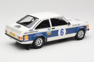 Ford Escort Mk2 RS 1800 #6 B. Waldegård / H-T. Thorszelius Ford Motor Co Winners Acropolis Rally 1977 Minichamps 1:18 1557787 - imagem 2 de 6