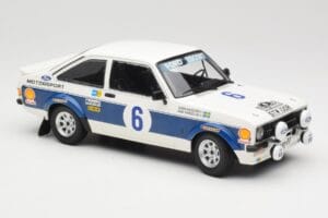 Ford Escort Mk2 RS 1800 #6 B. Waldegård / H-T. Thorszelius Ford Motor Co Winners Acropolis Rally 1977 Minichamps 1:18 1557787 - imagem 4 de 6