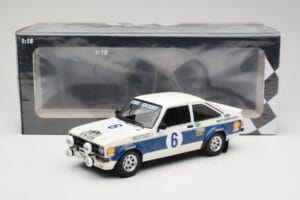 Ford Escort Mk2 RS 1800 #6 B. Waldegård / H-T. Thorszelius Ford Motor Co Winners Acropolis Rally 1977 Minichamps 1:18 1557787 - imagem 6 de 6