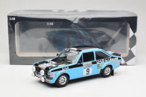 Ford Escort Mk2 RS 1800 #9 R. Clark / S. Wilson Li-Lo Equipe Esso Lombard RAC Rally 1978 Minichamps 1:18 155788709 Metal - imagem 6 de 6