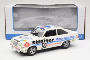 Ford Escort Mk2 RS2000 #59 H. Heyer / A. Hahne / K. Ludwig 24 Hours Nürburgring 1982 MCG 1:18 MCG18438R Metal - imagem 6 de 6