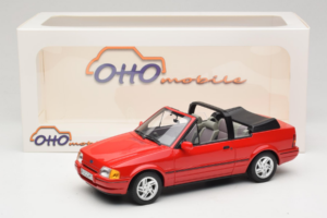 Ford Escort Mk4 XR3i Cabriolet Flamenco Red Otto 1:18 OT1254 Resina - imagem 6 de 6
