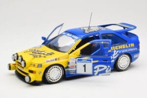 Ford Escort Mk5 RS Cosworth #1 M. Wilson / B. Thomas Michelin Champion 1994 UT Models 1:18 180948291 Metal - imagem 2 de 8