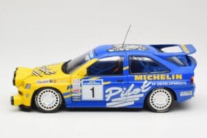 Ford Escort Mk5 RS Cosworth #1 M. Wilson / B. Thomas Michelin Champion 1994 UT Models 1:18 180948291 Metal - imagem 4 de 8