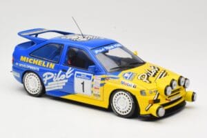 Ford Escort Mk5 RS Cosworth #1 M. Wilson / B. Thomas Michelin Champion 1994 UT Models 1:18 180948291 Metal - imagem 6 de 8