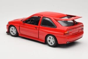 Ford Escort Mk5 RS Cosworth Vermelho UT Models 1:18 180082102 Metal - imagem 7 de 8