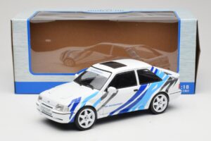 Ford Escort Mk4 RS Turbo S2 Branco Com Decoração MCG 1:18 MCG18547R Metal - imagem 6 de 6