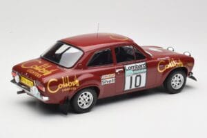 Ford Escort RS 1600 Mk1 #10 H. Mikkola / J. Davenport RAC Rally 1974 IXO 1:18 18RMC047C Metal - imagem 2 de 6