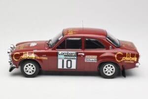 Ford Escort RS 1600 Mk1 #10 H. Mikkola / J. Davenport RAC Rally 1974 IXO 1:18 18RMC047C Metal - imagem 3 de 6