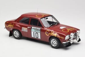 Ford Escort RS 1600 Mk1 #10 H. Mikkola / J. Davenport RAC Rally 1974 IXO 1:18 18RMC047C Metal - imagem 4 de 6