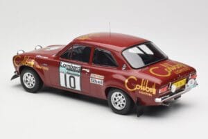 Ford Escort RS 1600 Mk1 #10 H. Mikkola / J. Davenport RAC Rally 1974 IXO 1:18 18RMC047C Metal - imagem 5 de 6