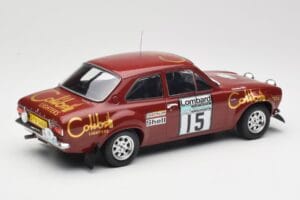 Ford Escort RS 1600 Mk1 #15 M. Alen / I. Kivimäki RAC Rally 1974 IXO 1:18 18RMC047B Metal - imagem 2 de 6