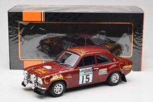 Ford Escort RS 1600 Mk1 #15 M. Alen / I. Kivimäki RAC Rally 1974 IXO 1:18 18RMC047B Metal - imagem 6 de 6