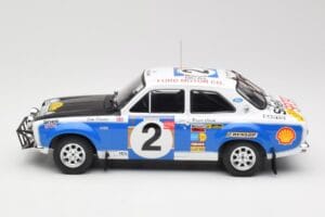 Ford Escort RS 1600 Mk1 #2 R. Clark / J. Porter Safari Rally 1973 IXO 1:18 18RMC075A Metal - imagem 3 de 6