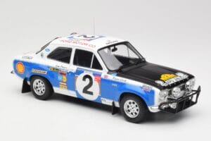 Ford Escort RS 1600 Mk1 #2 R. Clark / J. Porter Safari Rally 1973 IXO 1:18 18RMC075A Metal - imagem 4 de 6