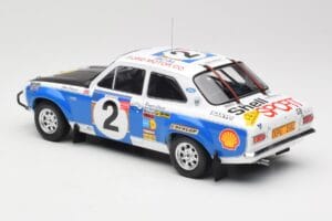 Ford Escort RS 1600 Mk1 #2 R. Clark / J. Porter Safari Rally 1973 IXO 1:18 18RMC075A Metal - imagem 5 de 6