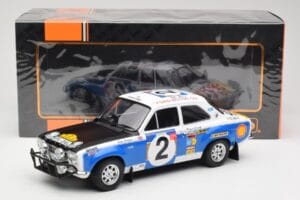 Ford Escort RS 1600 Mk1 #2 R. Clark / J. Porter Safari Rally 1973 IXO 1:18 18RMC075A Metal - imagem 6 de 6