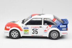 Ford Escort RS Turbo #35 AcD STH Hunsruck Rally 1985 MCG 1:18 MCG18422 Metal - imagem 3 de 6