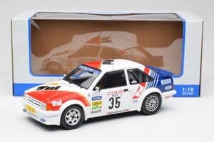 Ford Escort RS Turbo #35 AcD STH Hunsruck Rally 1985 MCG 1:18 MCG18422 Metal - imagem 6 de 6