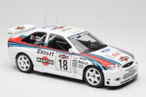 Ford Escort WRC Martini Racing #18 G. Cunico / G. Pirollo Rally San Remo 1998 IXO 1:18 18RMC171A Metal - imagem 4 de 6