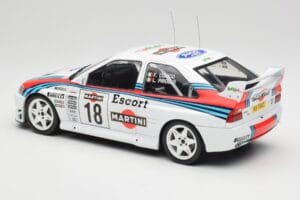 Ford Escort WRC Martini Racing #18 G. Cunico / G. Pirollo Rally San Remo 1998 IXO 1:18 18RMC171A Metal - imagem 5 de 6