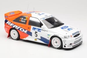 Ford Escort WRC #5 C. Sainz / L. Moya Winner Acropolis Rally 1997 IXO 1:18 18RMC172A Metal - imagem 4 de 6