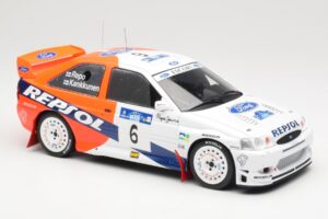 Ford Escort WRC #6 A. Schwarz / M. Giraudet Acropolis Rally 1997 IXO 1:18 18RMC172B Metal - imagem 4 de 6
