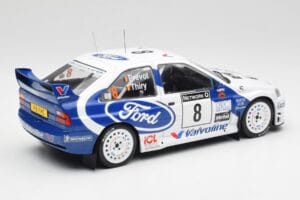 Ford Escort WRC #8 B. Thiry / S. Prevot RAC Rally 1998 IXO 1:18 18RMC170B Metal - imagem 2 de 6