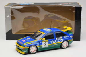 Ford Escort #3 Yacco L. Bernardini / B. Occelli Rally Monte Carlo Winners 1996 UT Models 1:18 180968203-R1 Metal - imagem 8 de 8
